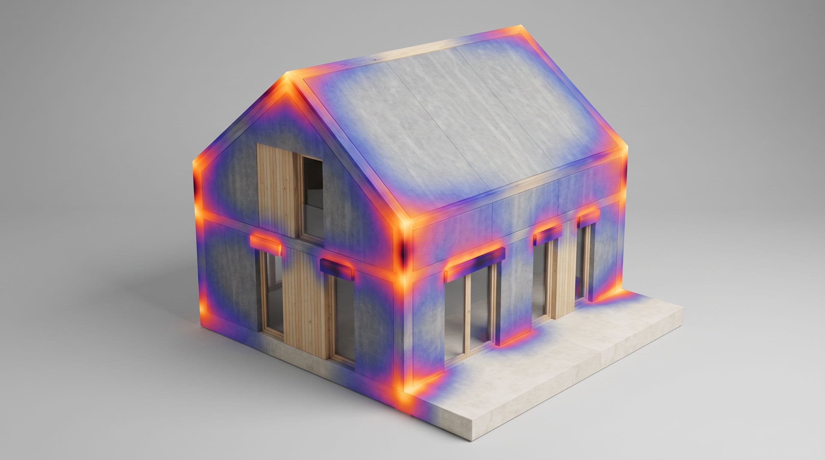 A ranked bar chart of building junctions ordered by their contribution to SAP transmission heat loss, with the longest, most conductive junctions at the top